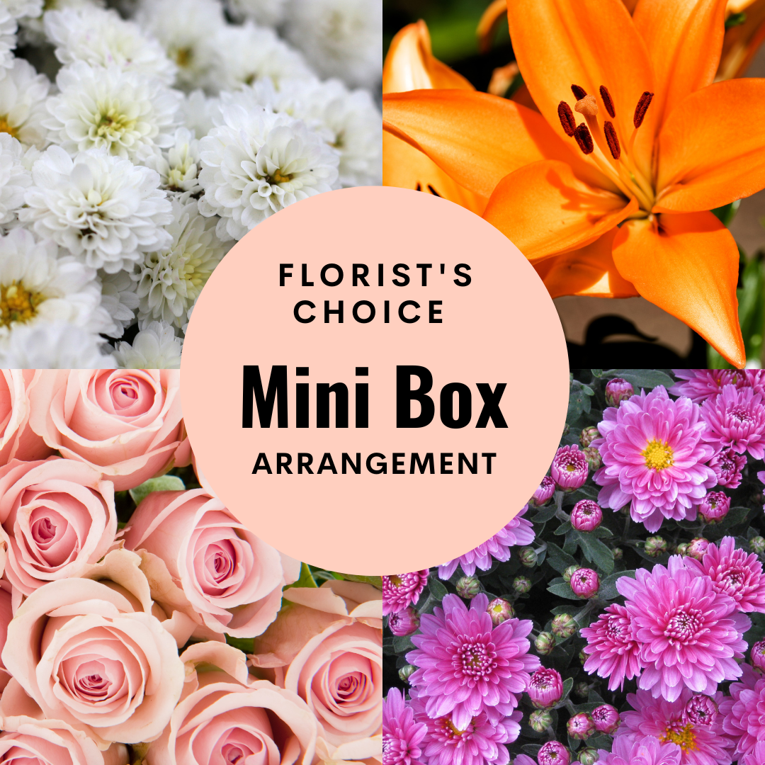 Florists Choice Mini Box Arrangement