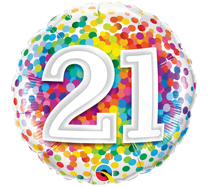 Balloon - 21 Birthday