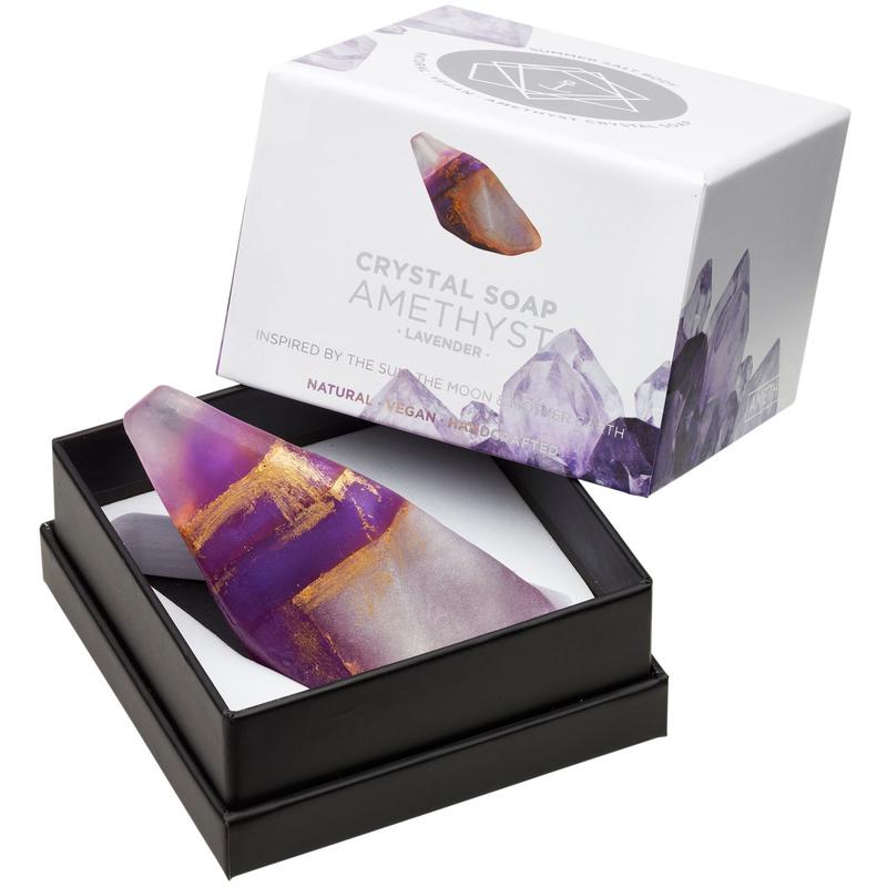 Amethyst Crystal Soap