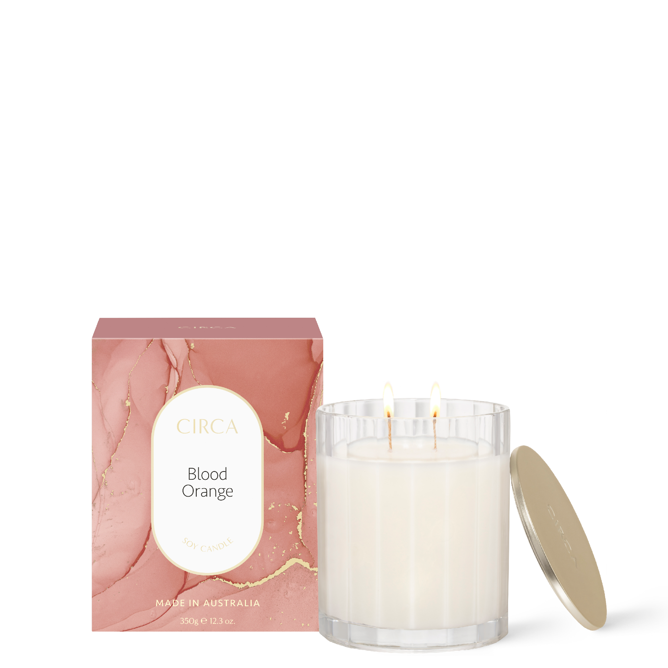 Blood Orange Soy Candle 350g