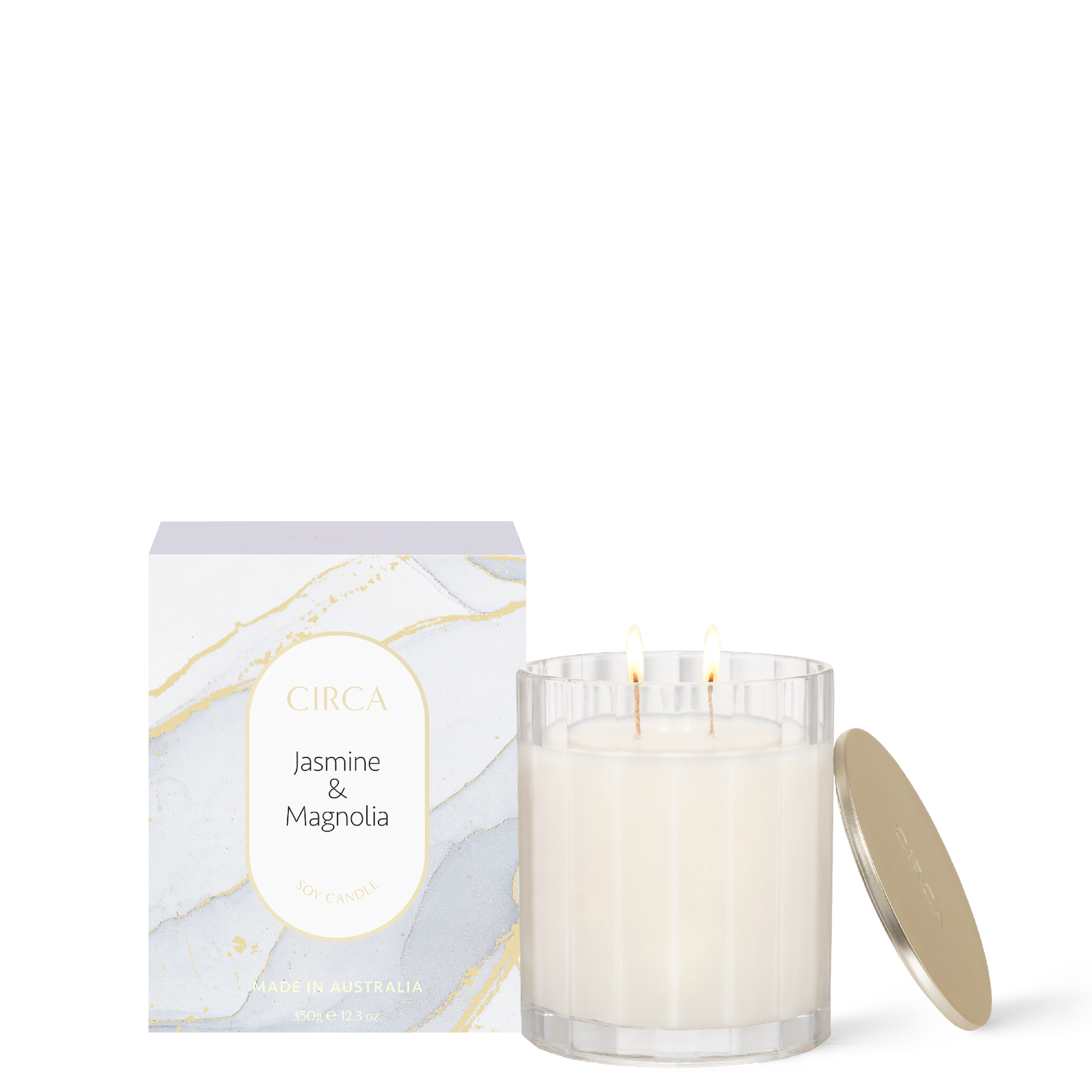 Jasmine and Magnolia Soy Candle 350g