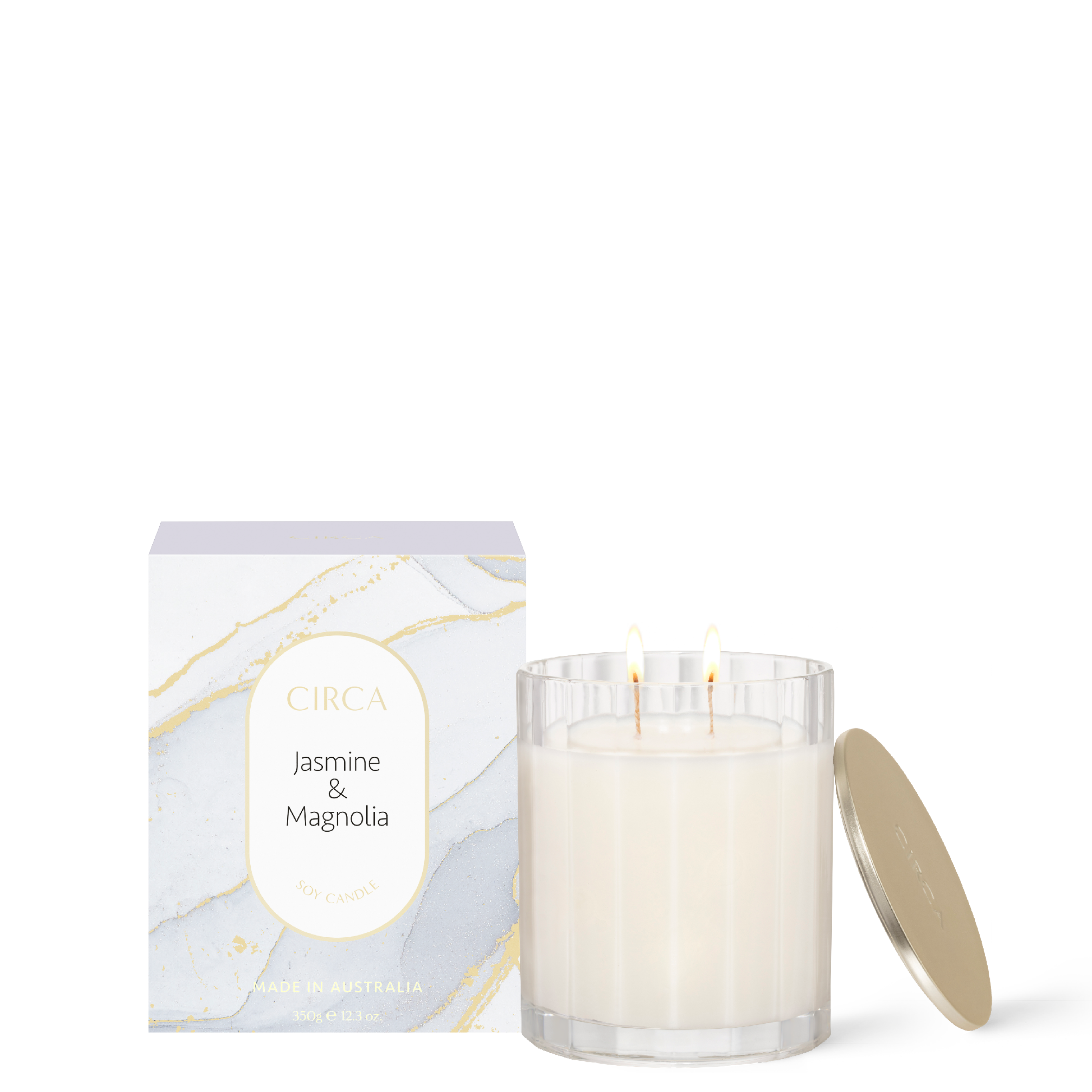 Jasmine and Magnolia Soy Candle 350g