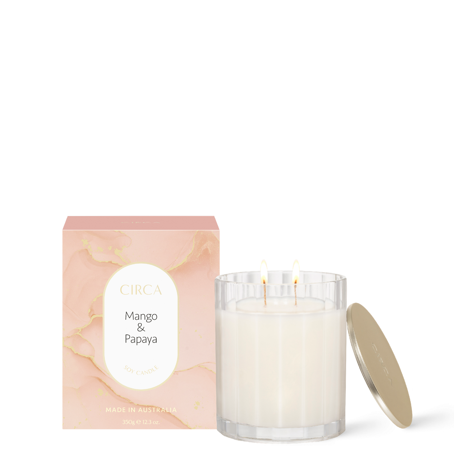 Mango and Papaya Soy Candle 350g
