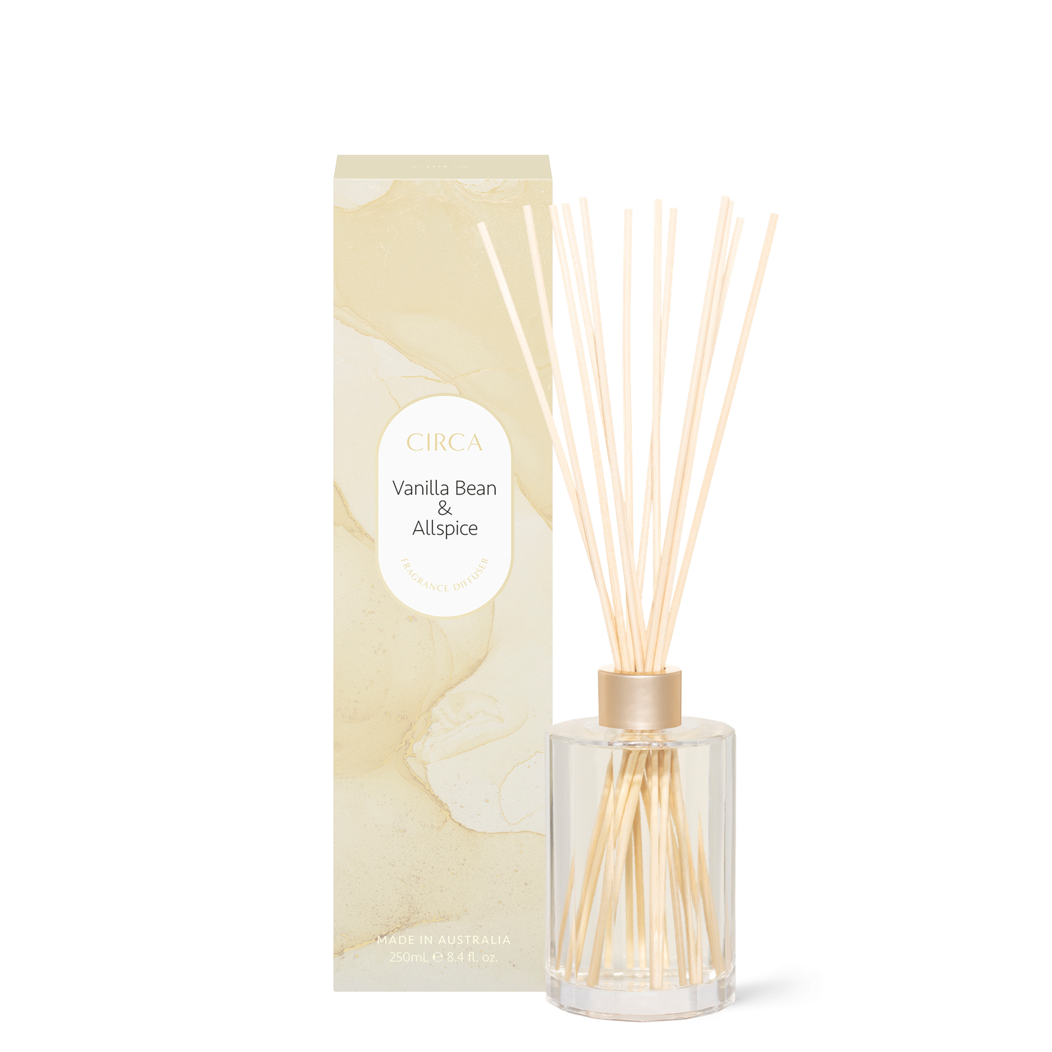 Vanilla Bean and Allspice Fragrance Diffuser 250ml