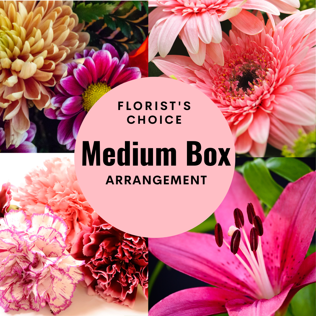Florists Choice Medium Box Arrangement