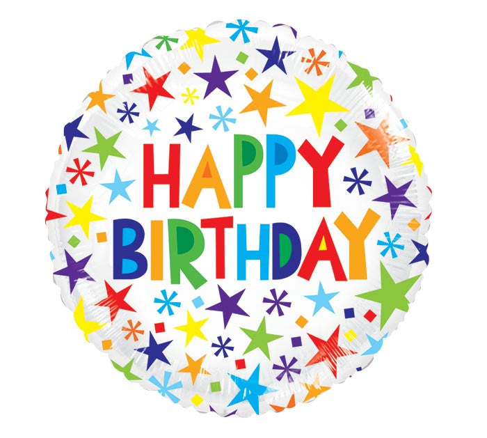 Balloon - Birthday Stars