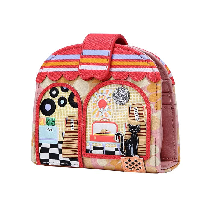 Vendula - Vinyl Clipper Coin and Card Wallet