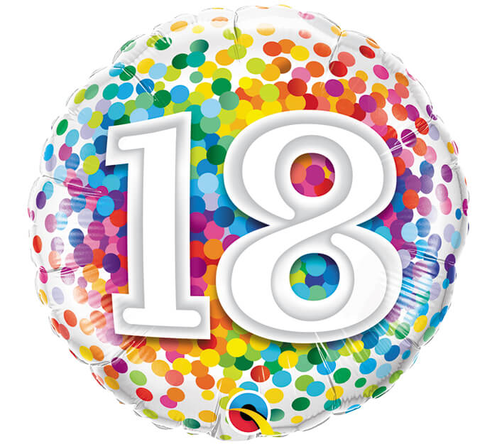 Balloon - 18th Birthday