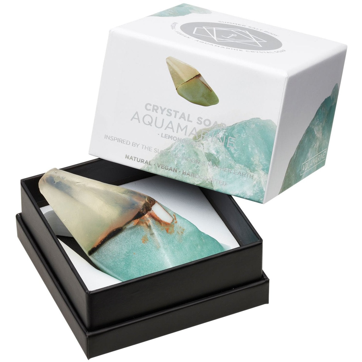 Aquamarine Crystal Soap