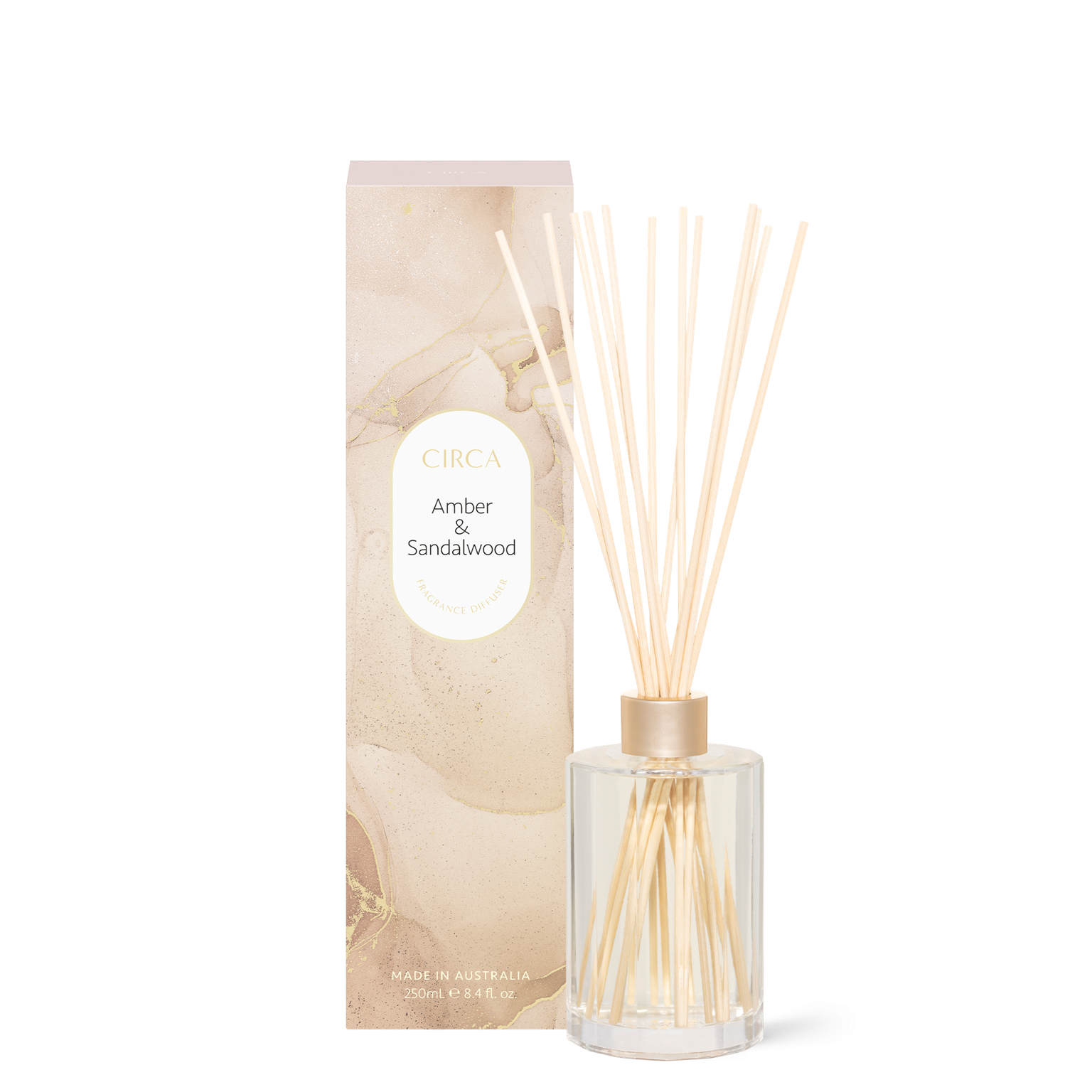 Amber and Sandalwood Fragrance Diffuser 250ml