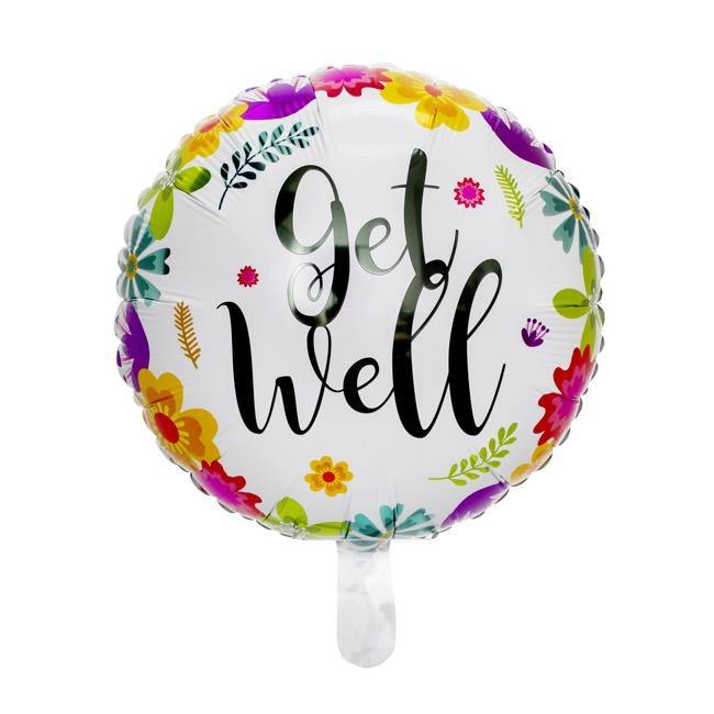 Balloon - Get Well Soon -  Absolutely Beautiful Flowers NSW