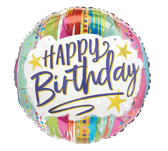 Balloon - Happy Birthday Graffiti