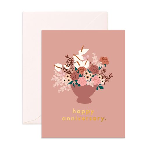 Fox & Fallow Anniversary Still Life Greeting Card