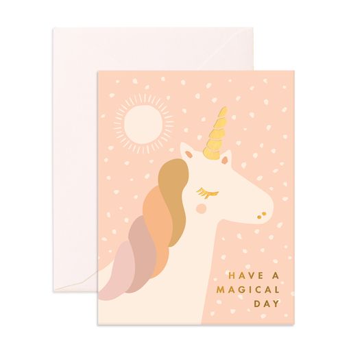Fox & Fallow Magical Unicorn Greeting Card