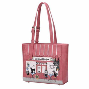 Vendula - Cat Cafe Shopper Bag